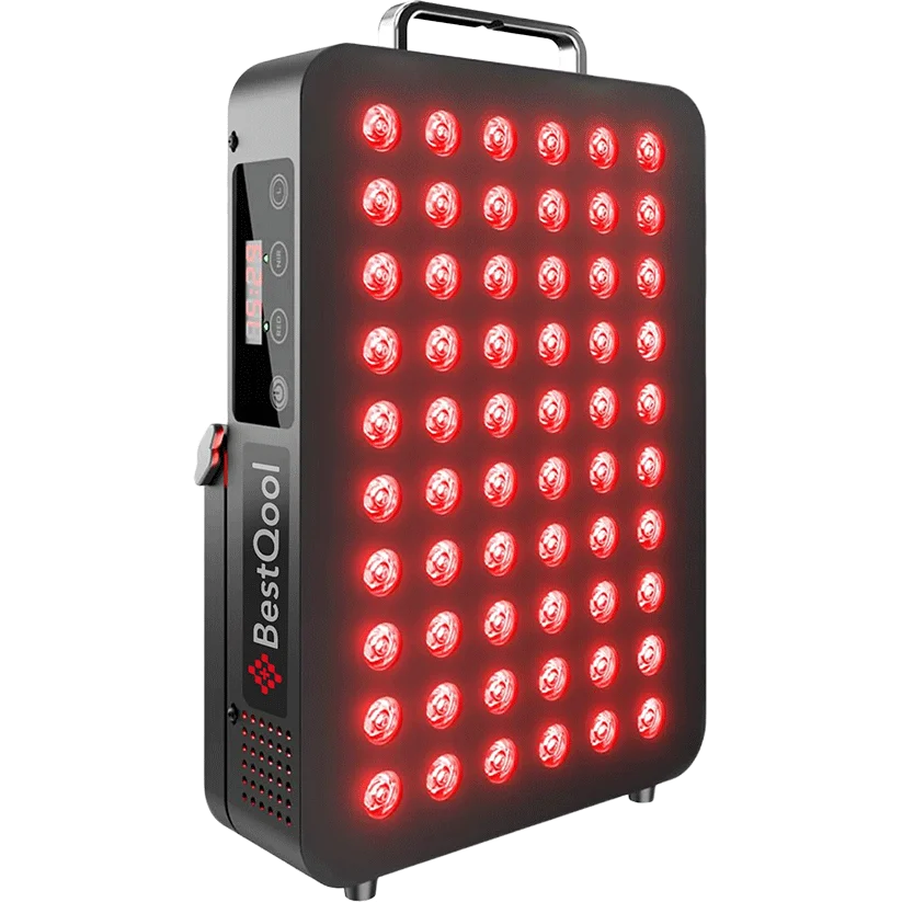 BESTQOOL BQ60 red and near-infrared panel with digital timer.