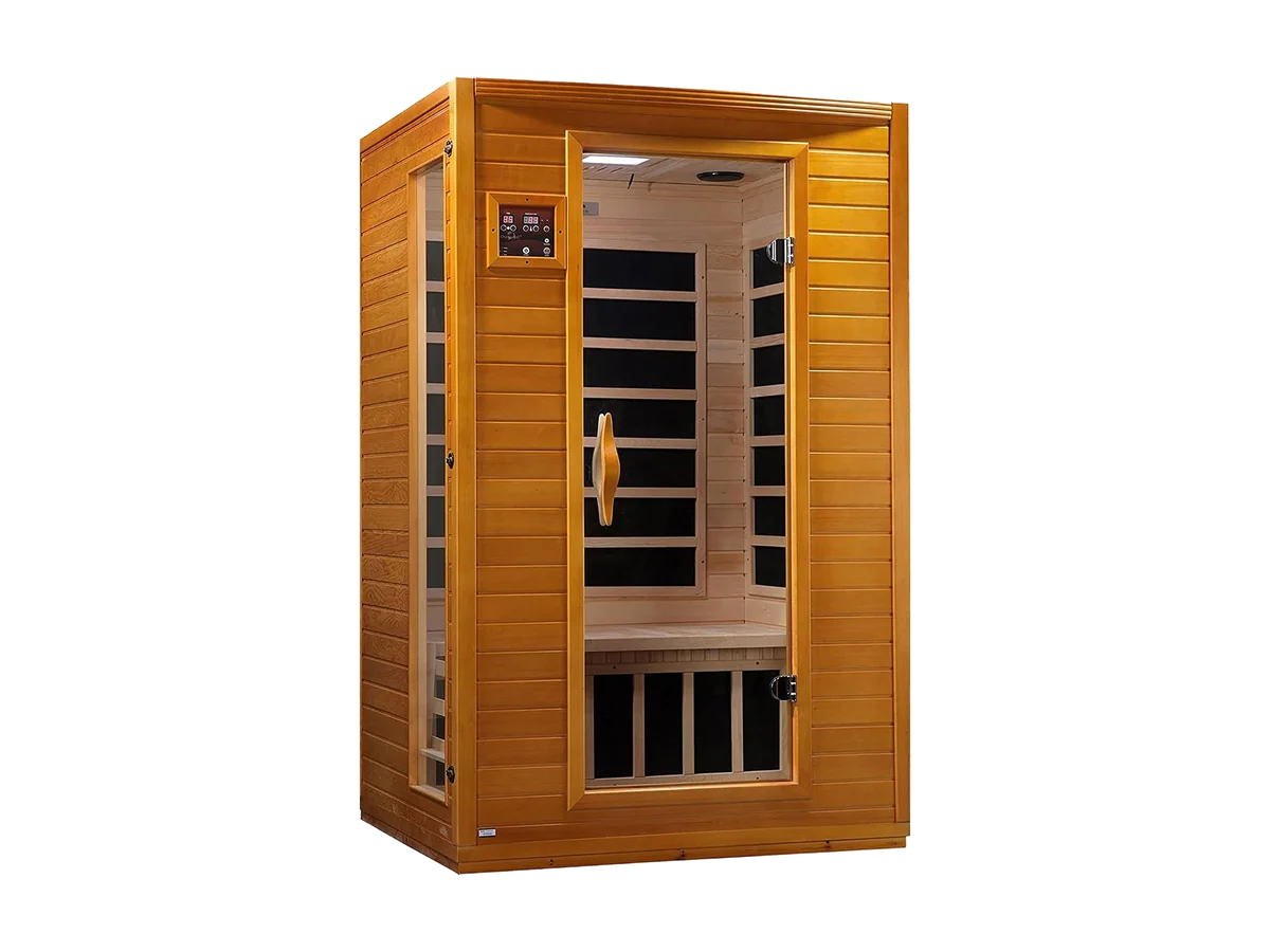 Dynamic Andora 2-Person hemlock far infrared sauna