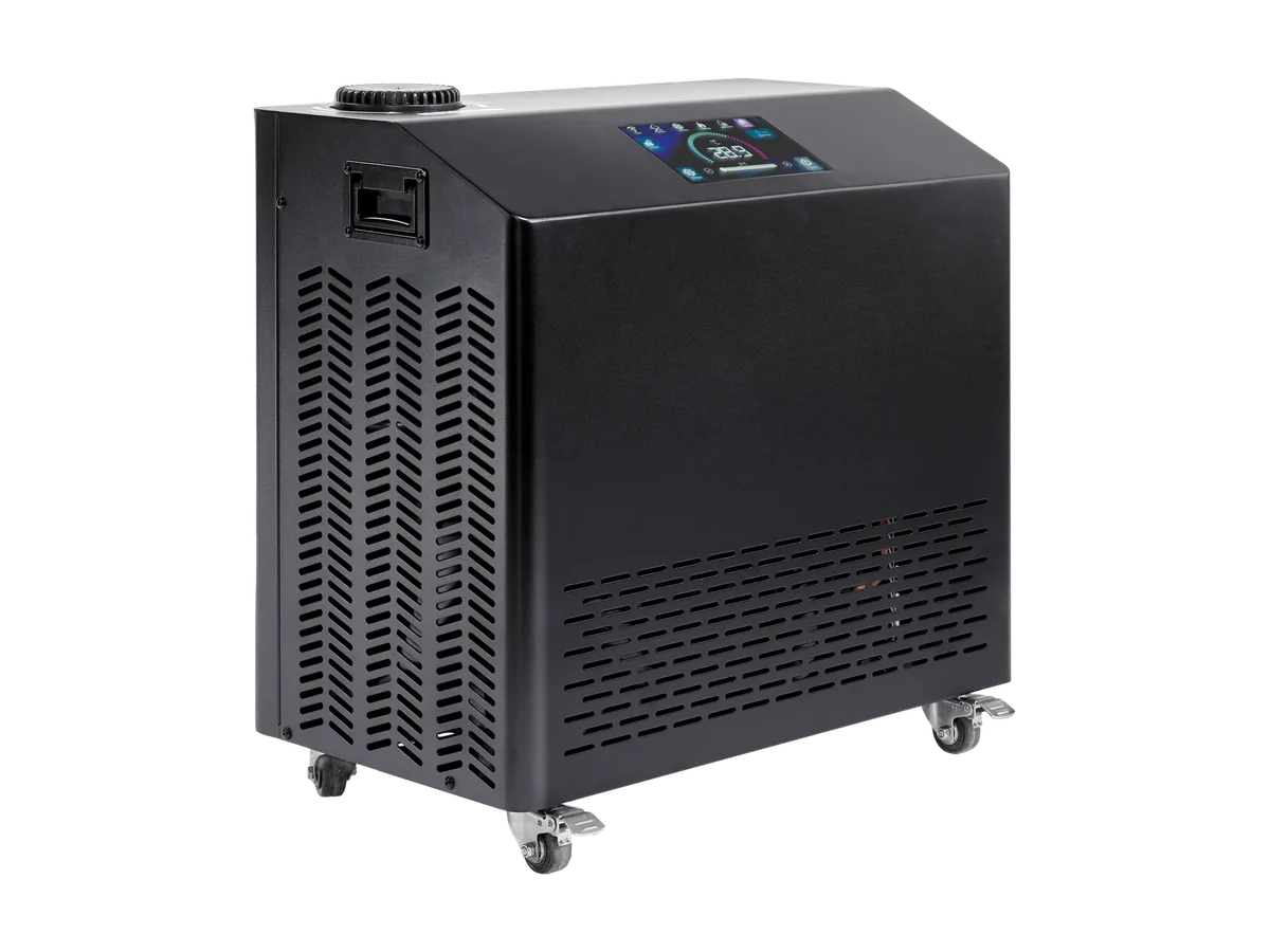 Dynamic Cold Therapy 0.8 HP cold-and-heat chiller cabinet with wheels