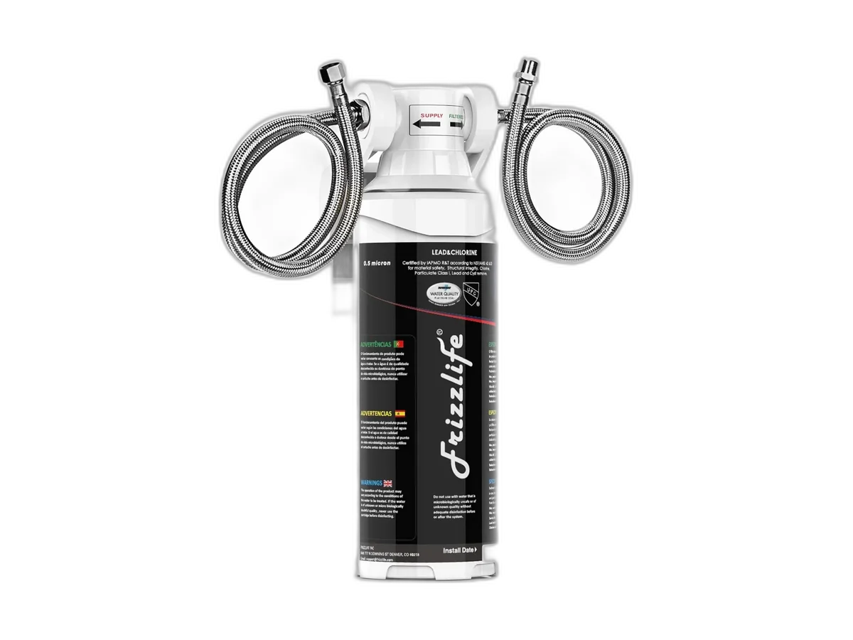 Frizzlife Under-Sink Water Filter System, MK99 product image on a transparent background