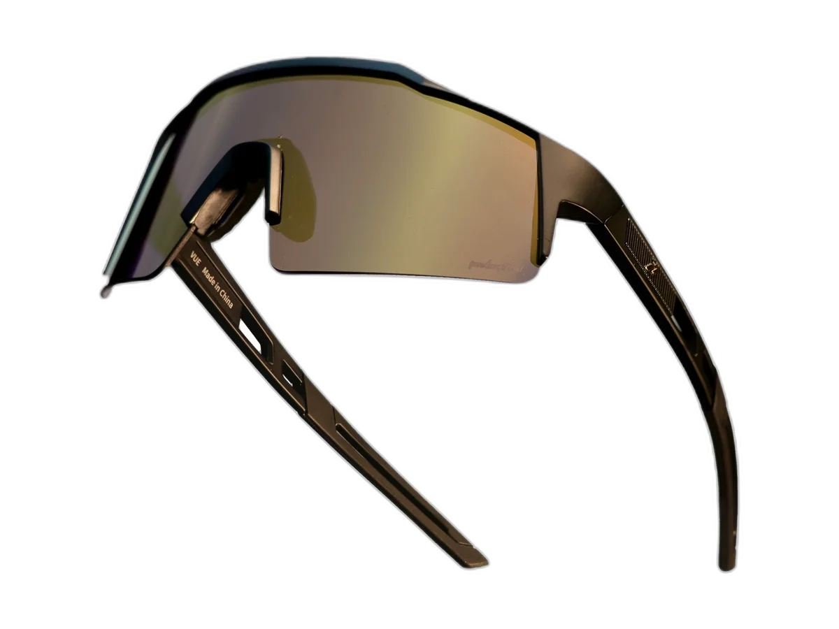 PandaOptical VUE Polarized sports sunglasses on a transparent background