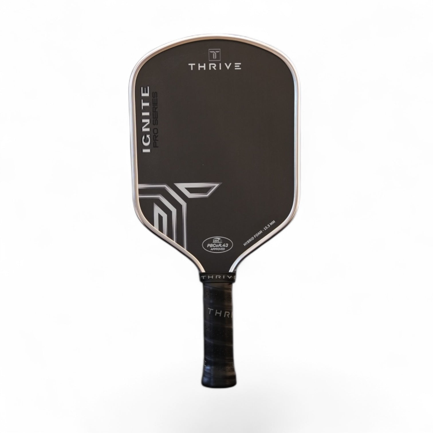 Silver Chrome Thrive Ignite Hybrid Foam pickleball paddle