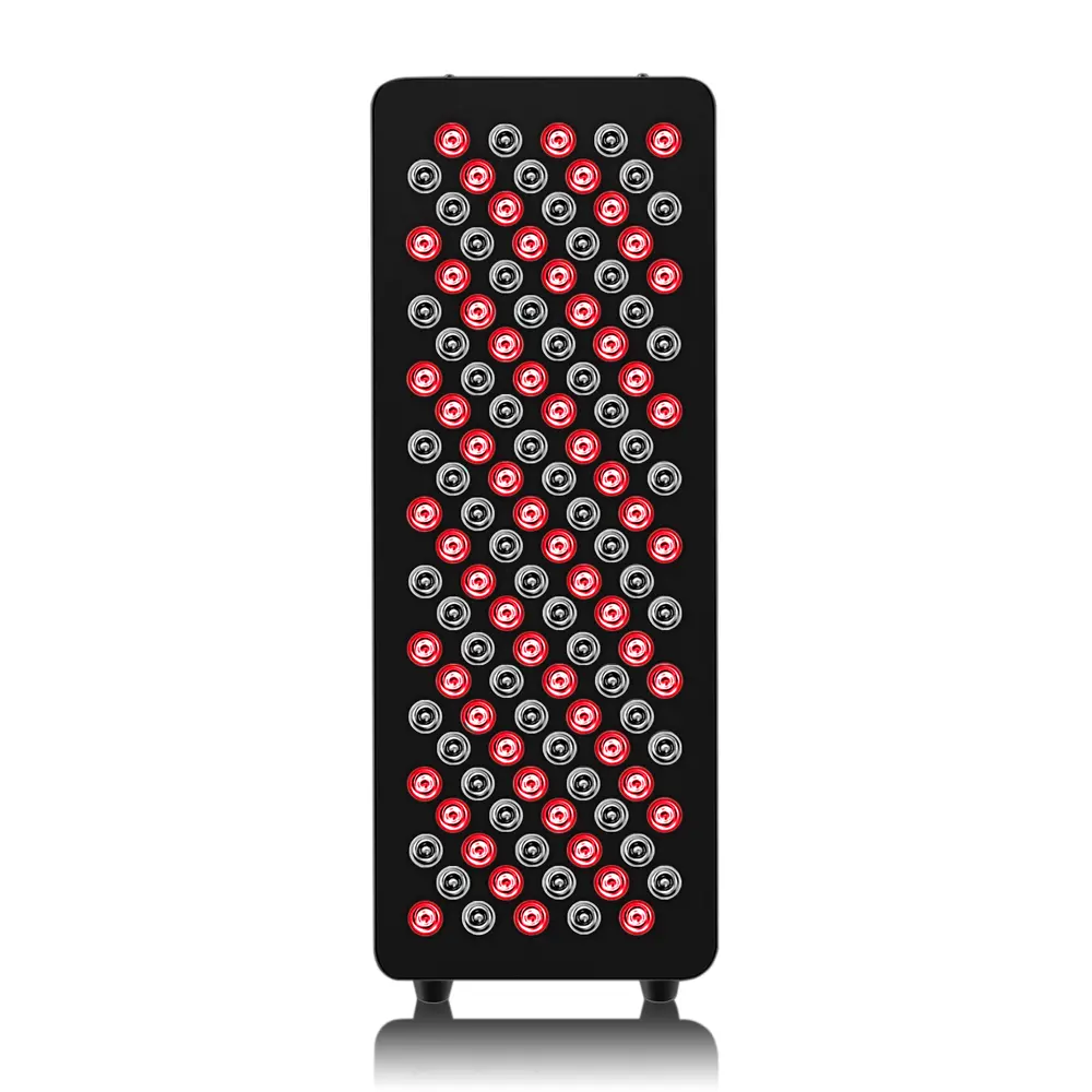 VELLGUS Pro panel with red and near-infrared LEDs, shown on its official white studio background.