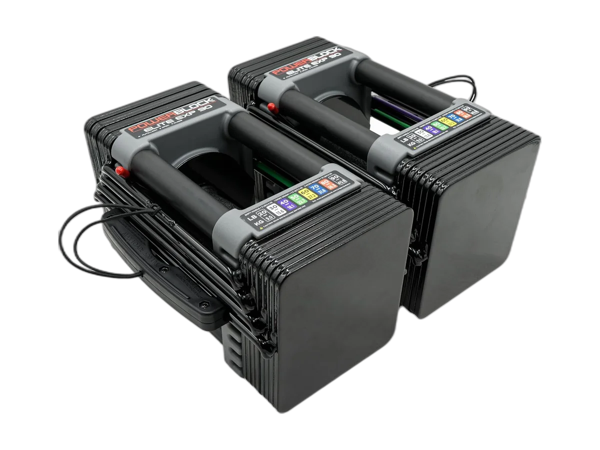 PowerBlock Elite EXP Stage 1 adjustable dumbbells product image