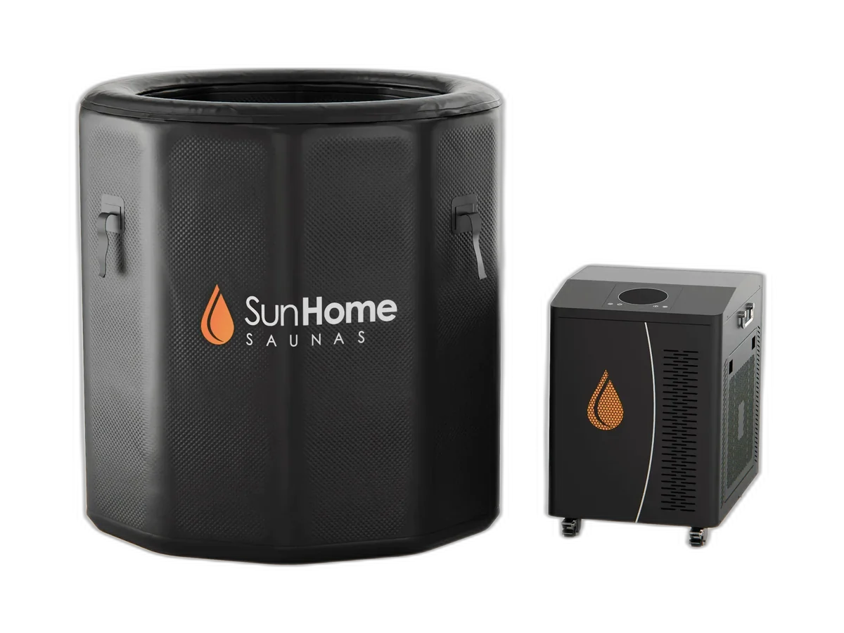 Sun Home Cold Plunge Vertical upright inflatable tub