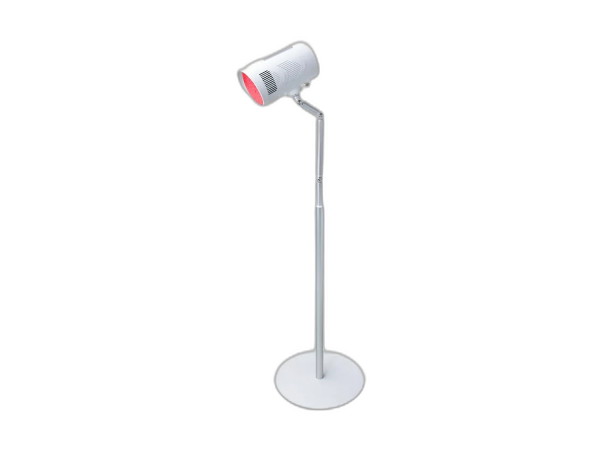 Target Light 4.0 floor-standing red light spotlight isolated on a transparent background