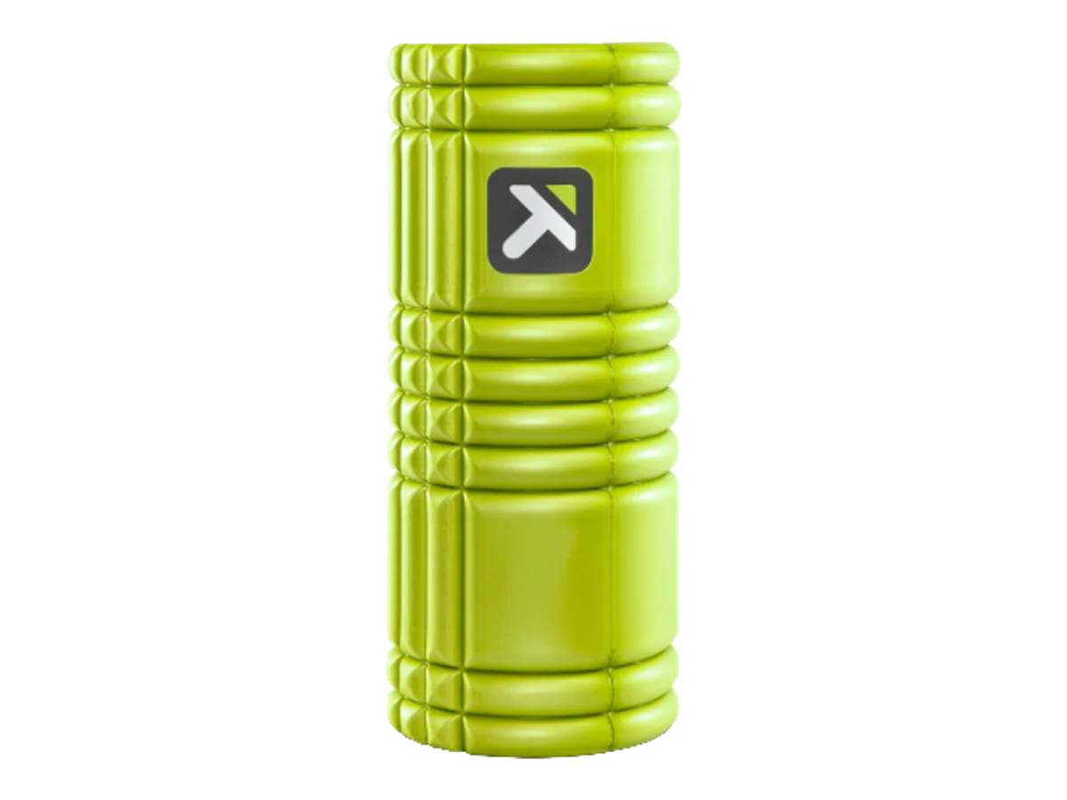 TriggerPoint GRID foam roller in lime green